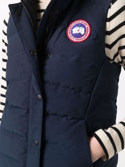 canada goose padded gilet