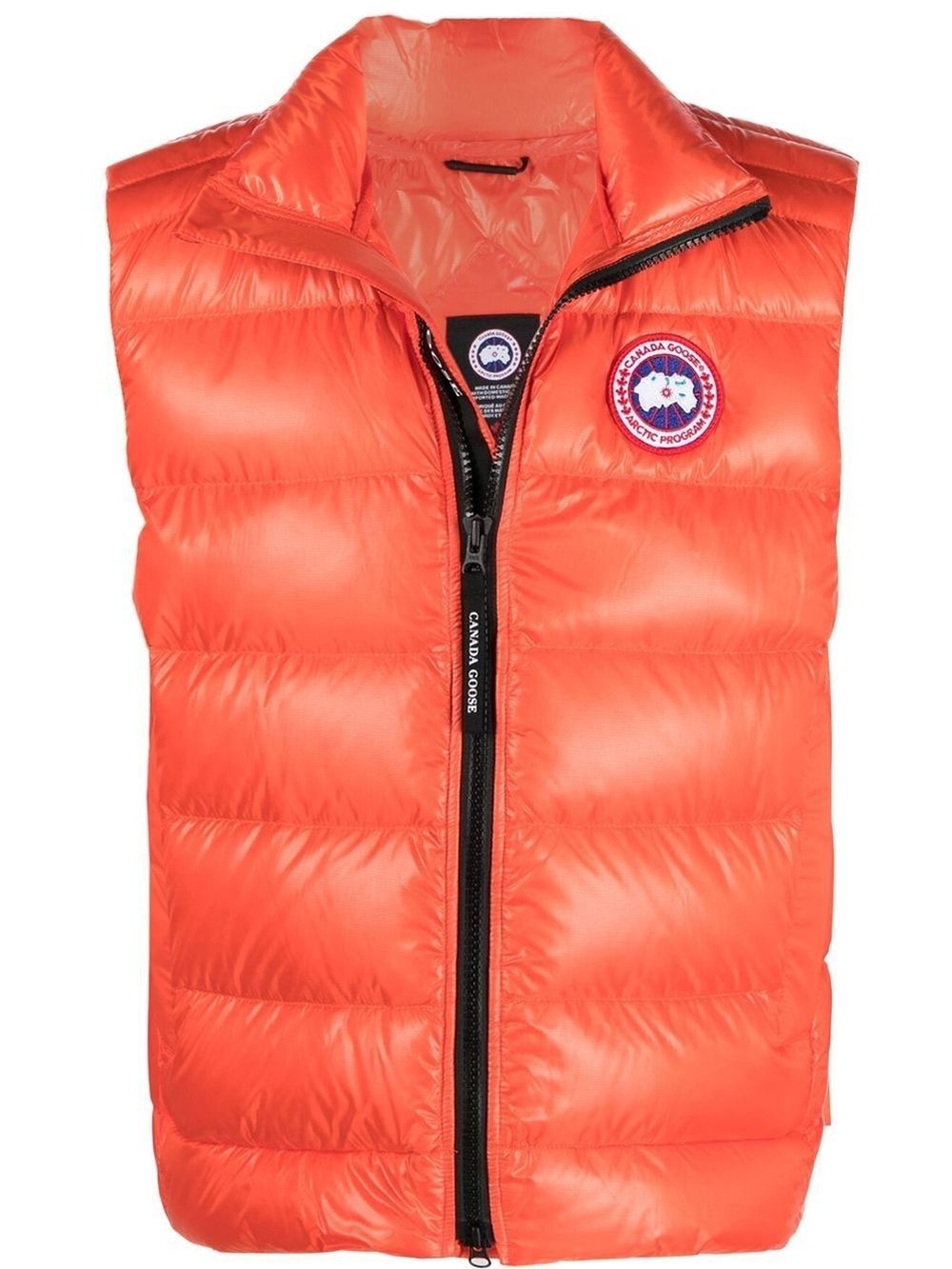 orange canada goose coat