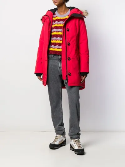 rossclair parka red