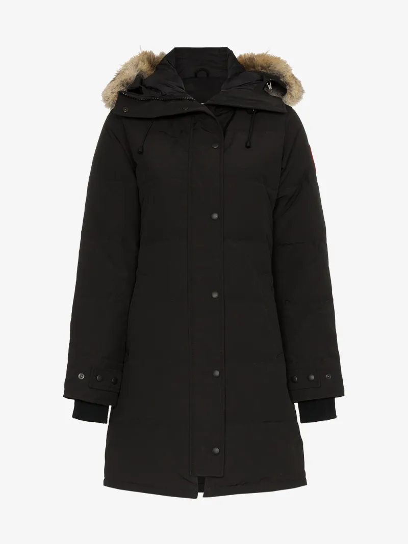 canada goose shelburne coyote fur trim parka canada goose shelburne coyote fur trim parka