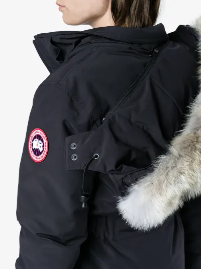 trillium fur trim parka