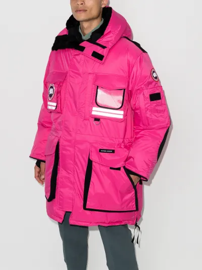 canada goose pink parka