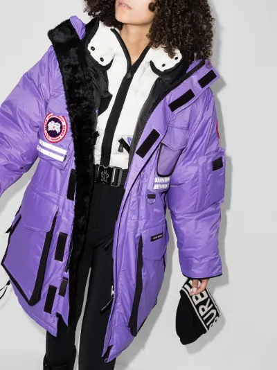 canada goose purple coat