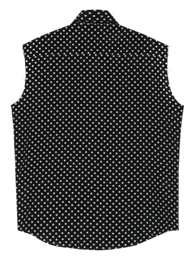 CANAKU polka dot sleeveless shirt Eraldo DE