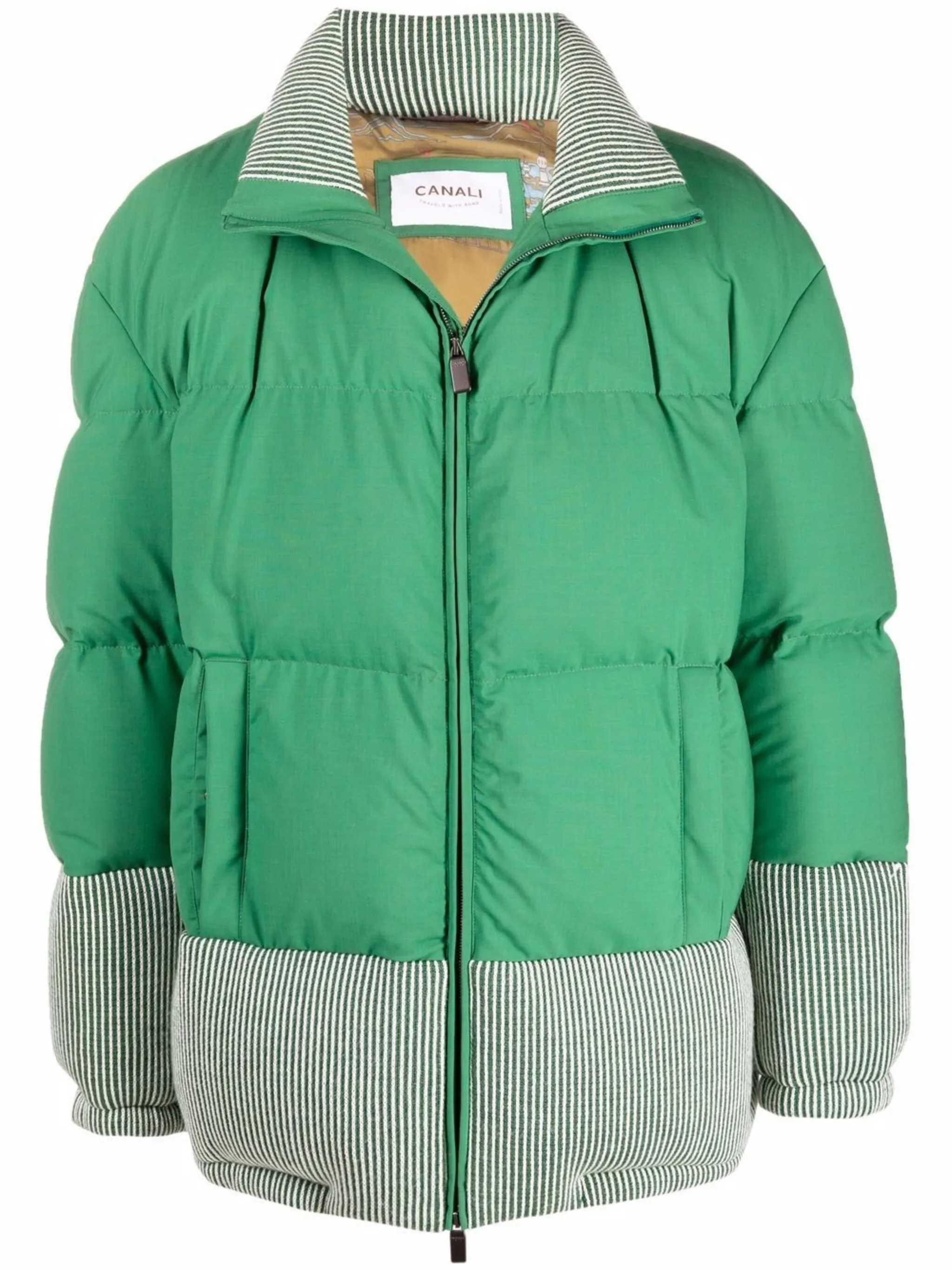Canali Canali x 8ON8 padded down coat | Eraldo.com FR