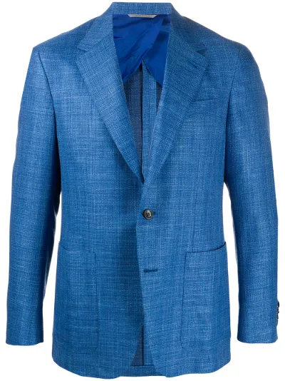 canali blue blazer