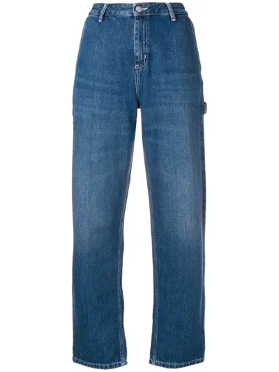 logo patch straight jeans | Carhartt WIP | Eraldo.com