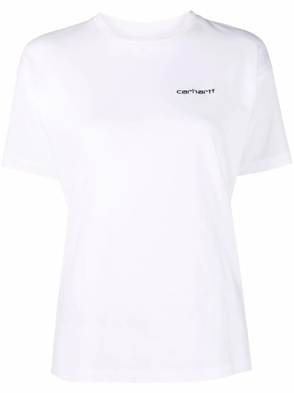 logo-print organic-cotton T-shirt 