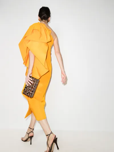 carolina herrera yellow dress