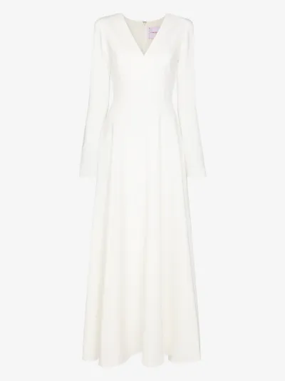 carolina herrera maxi dress