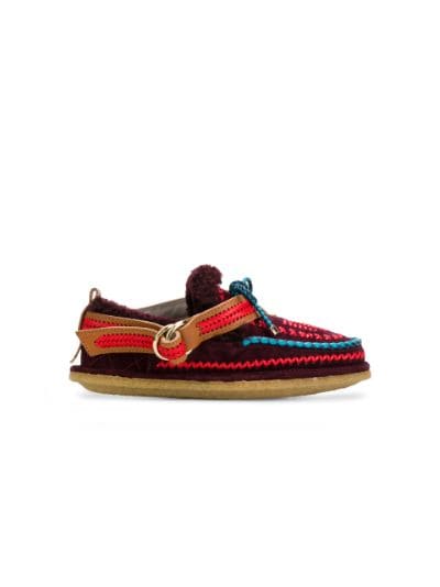 embroidered slip-on shoes | Carven 