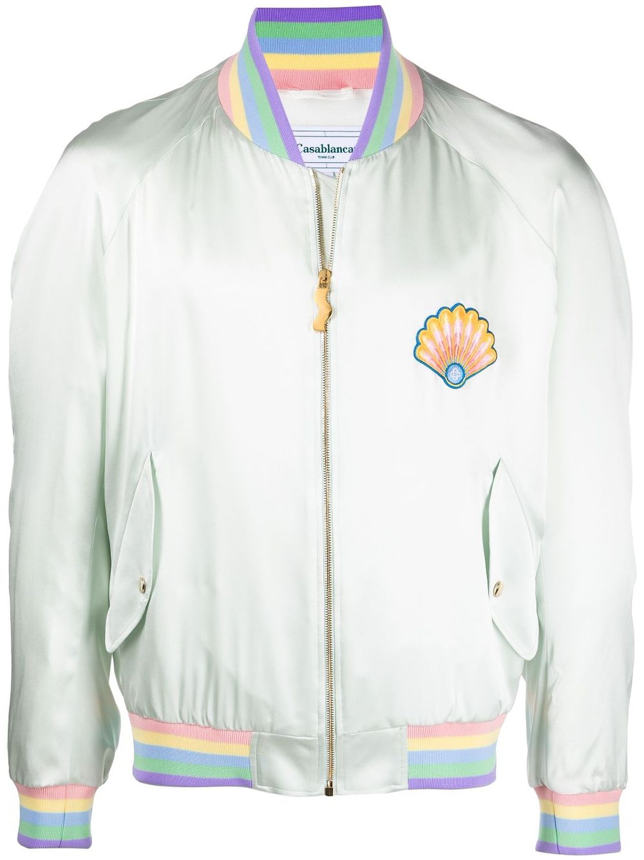 ladies embroidered bomber jacket