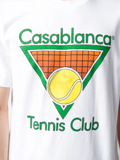 casablanca tennis club t shirt