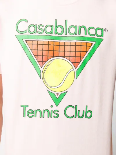 casablanca tennis club t shirt