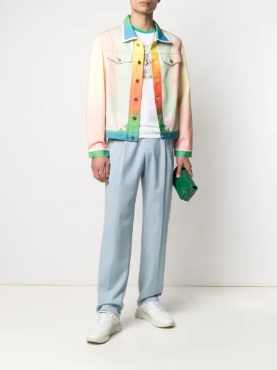 ジャケット・アウター Casablanca Tie Dye denim jacket Casablanca Tie Dye denim jacket