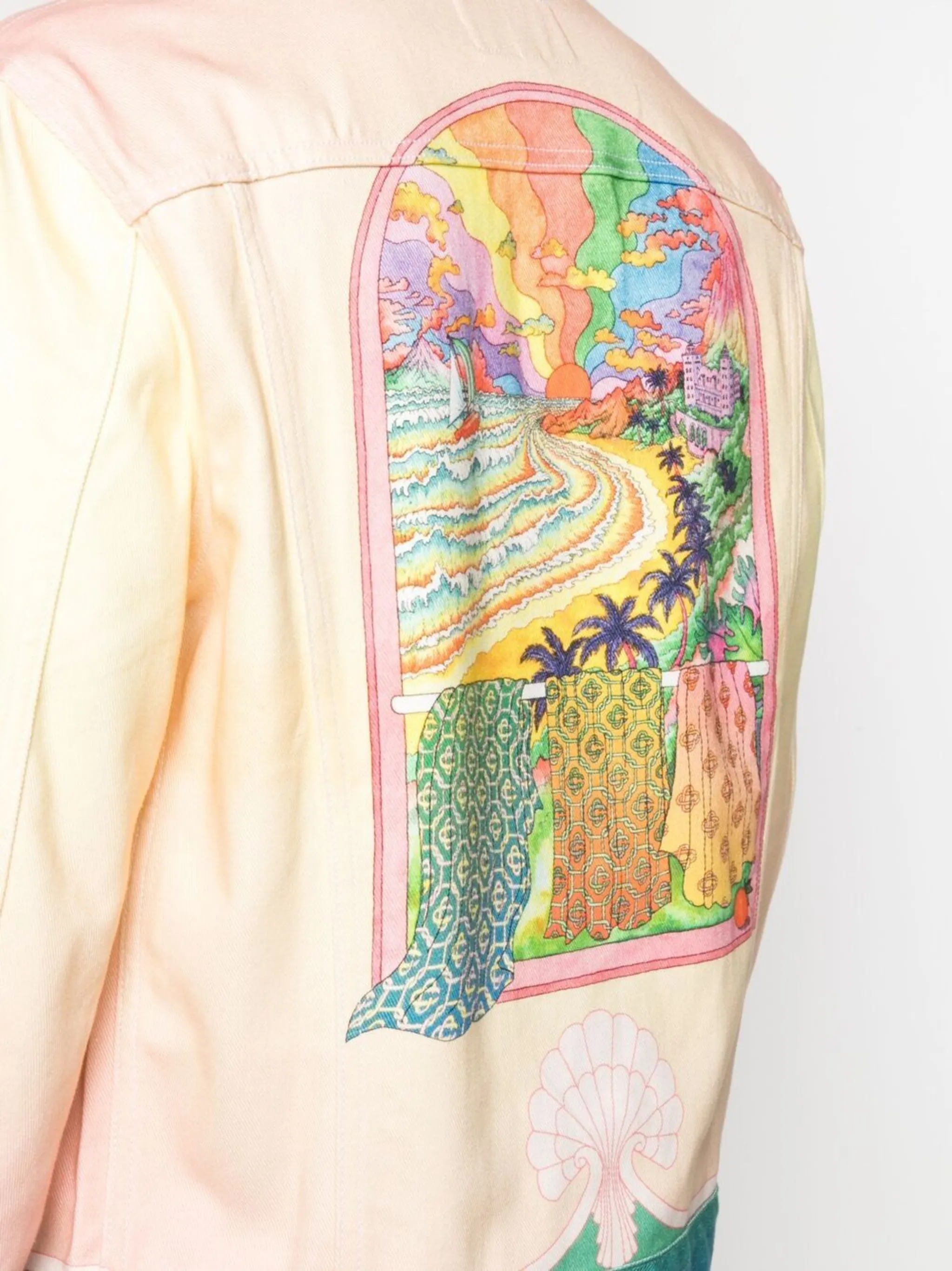 ジャケット・アウター Casablanca Tie Dye denim jacket WCASB21013_1_enlarged.jpg