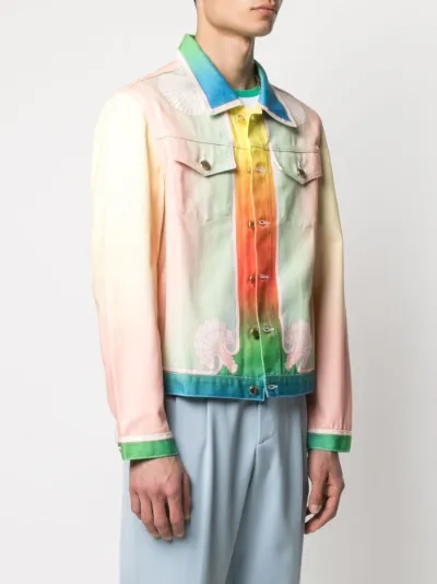 Casablanca Tie Dye denim jacket