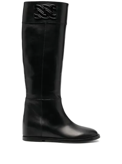 casadei high boots