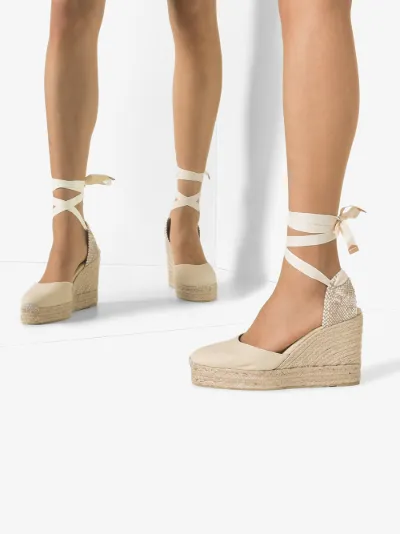 castaner cream espadrilles