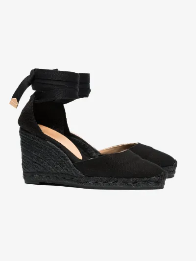 castaner carina espadrilles black