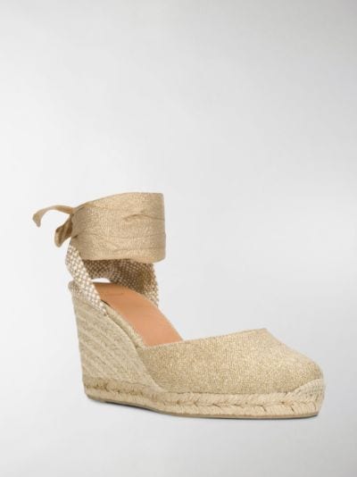 lace up wedge espadrilles