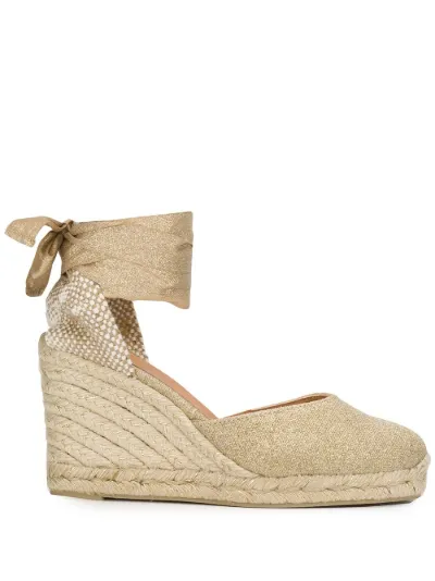 tie up wedge espadrilles