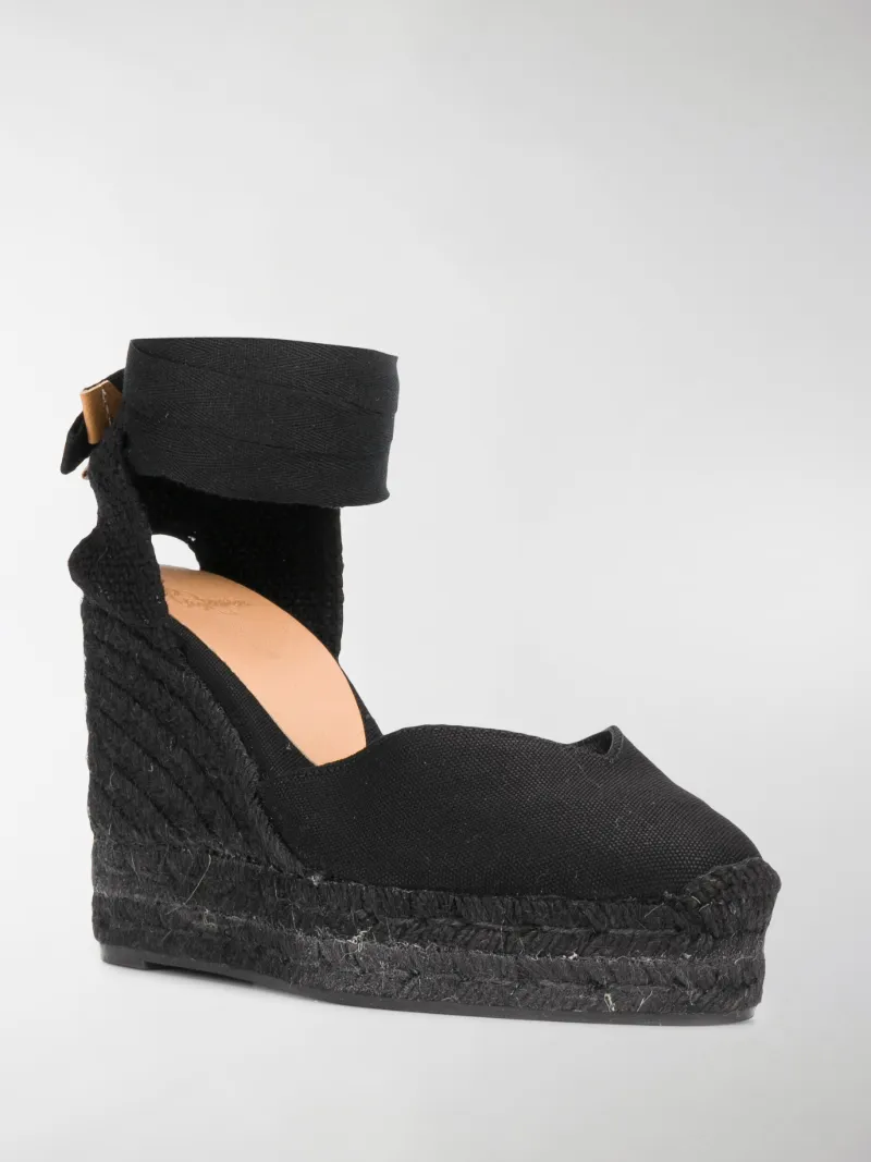 castaner chiara espadrilles black