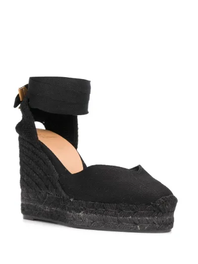castaner chiara espadrilles black