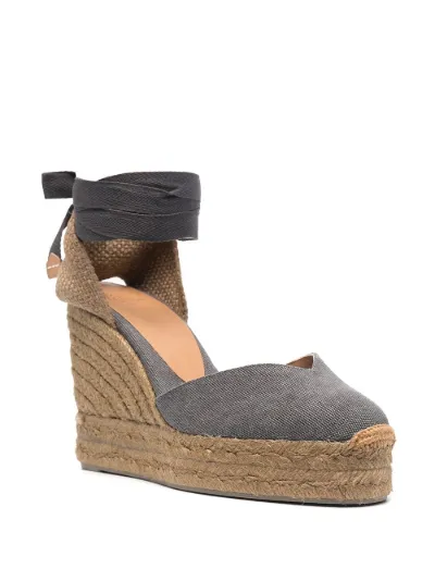 grey wedge espadrilles