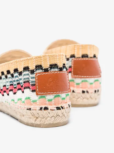 multi coloured espadrilles