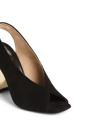 slingback sandals block heel