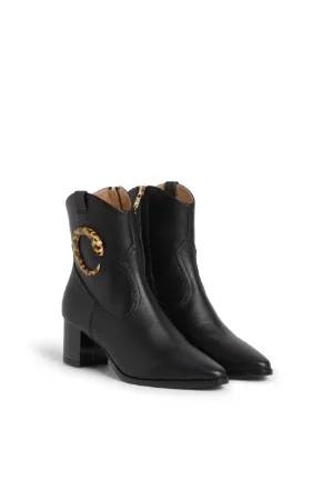 Cowboy-Stiefel mit C-Emblem