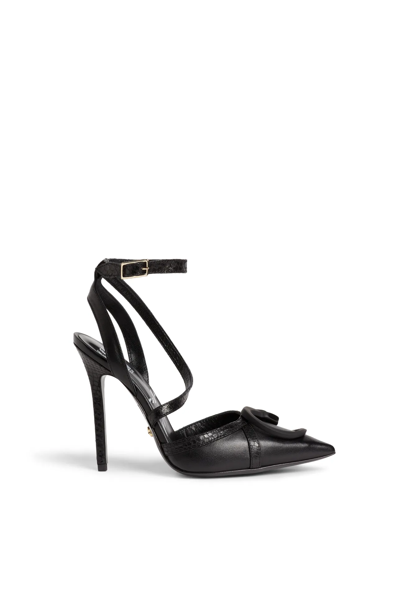 SnakeEffect Sandals Roberto Cavalli Sandals