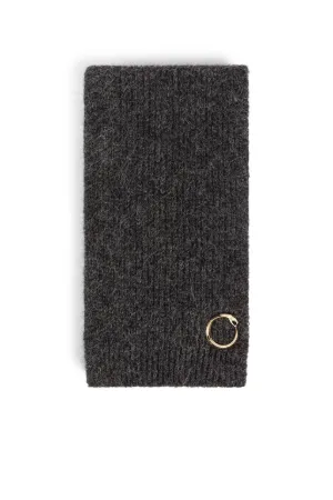 Snake-Embellished Scarf