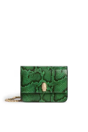 snake print wristlet