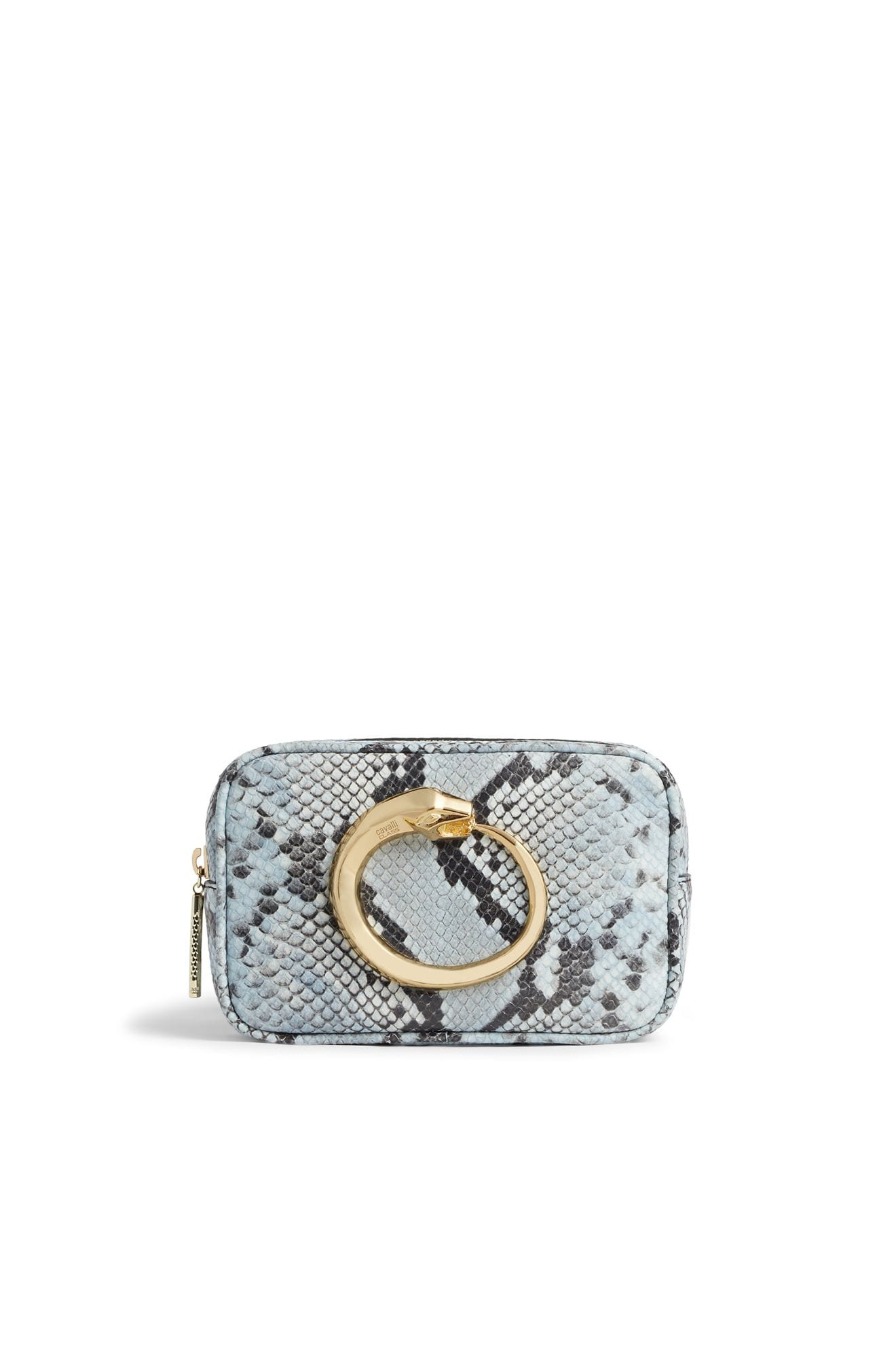 snake print belt bag