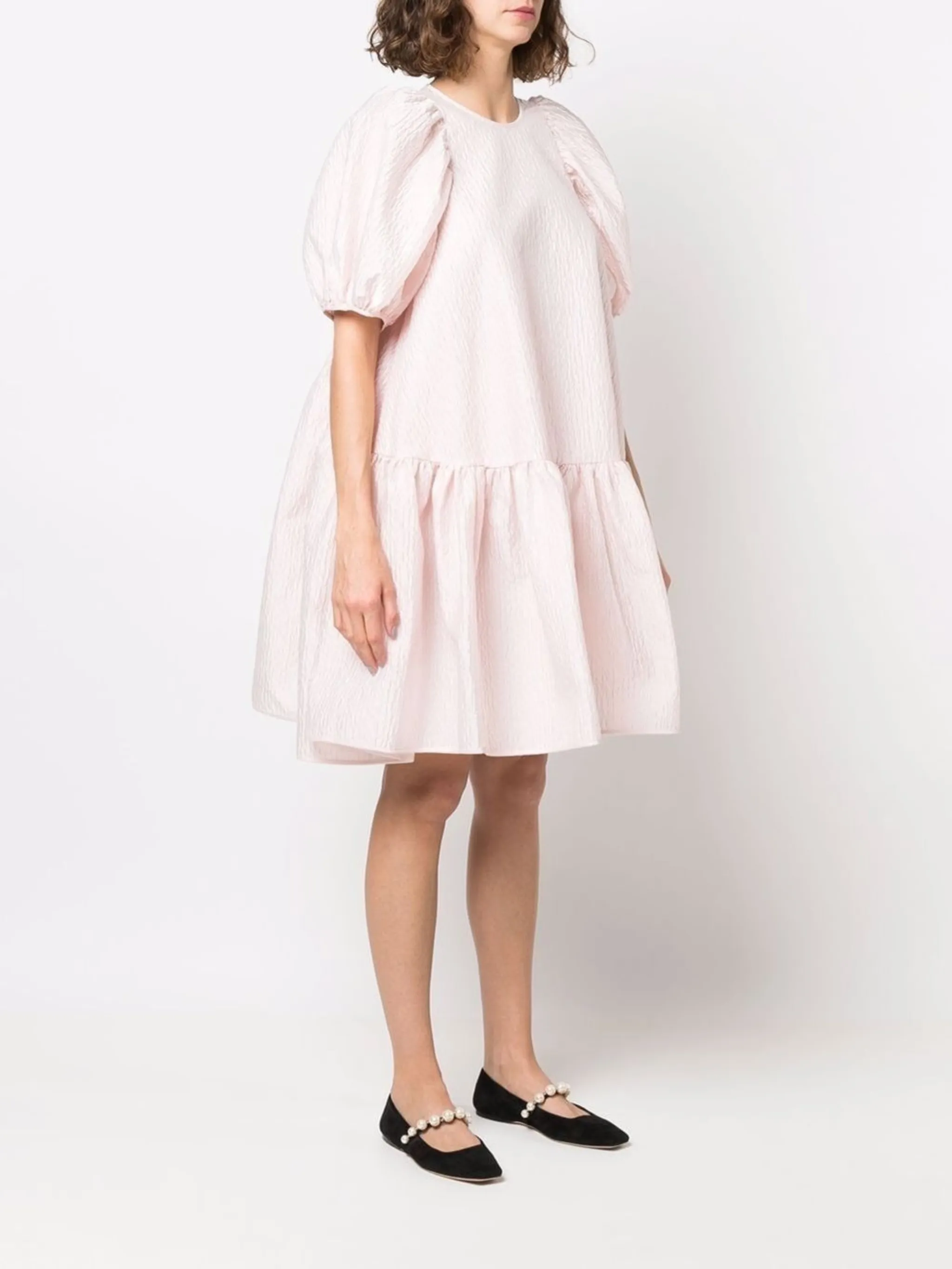 ALEXA | DRESS BLOSSOM MATELASS… WHITE BRIDAL