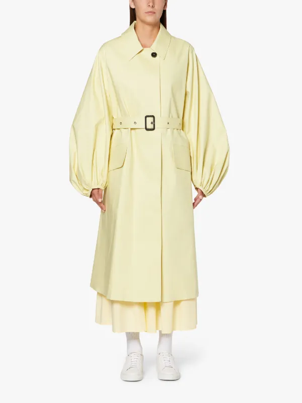 CECILIE BAHNSEN Daffodil Bonded Cotton Coat