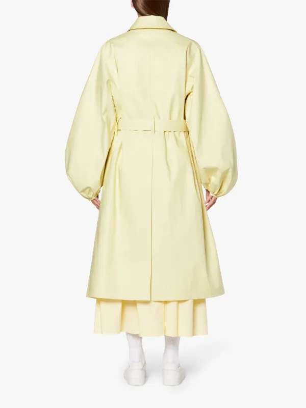 CECILIE BAHNSEN Daffodil Bonded Cotton Coat