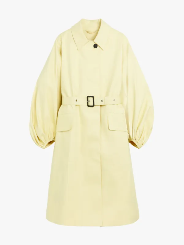 CECILIE BAHNSEN Daffodil Bonded Cotton Coat