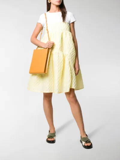 cecilie bahnsen yellow dress
