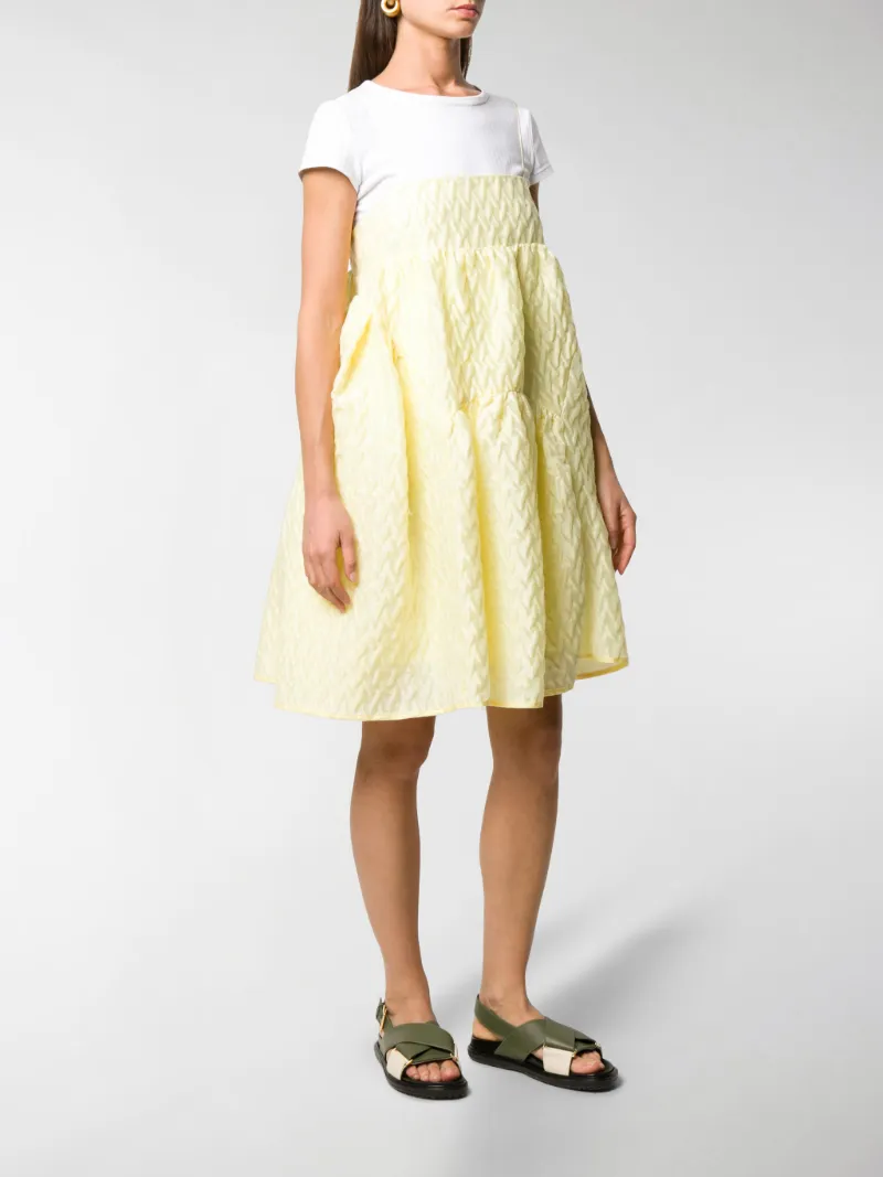 cecilie bahnsen yellow dress