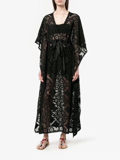 lace kaftan dress展示图