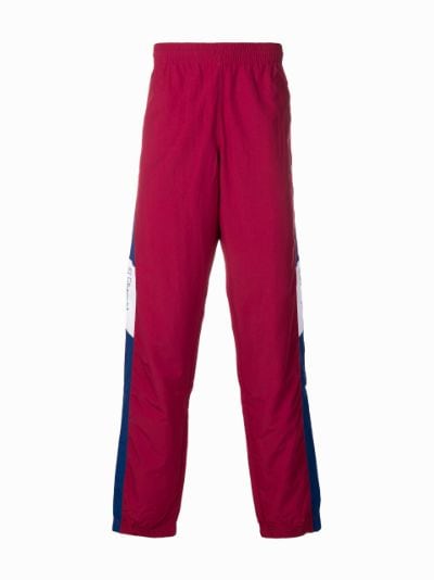 champion track pants red