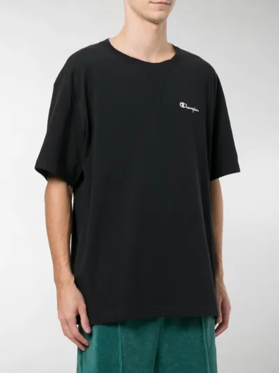 champion embroidered tee