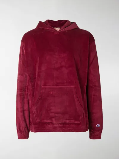 velvet champion hoodie
