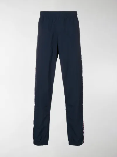 champion logo track pants