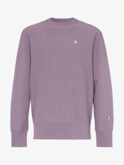 champion purple sweater