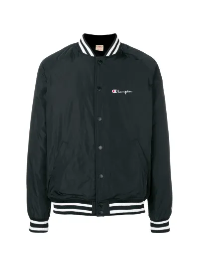 champion white bomber jacket