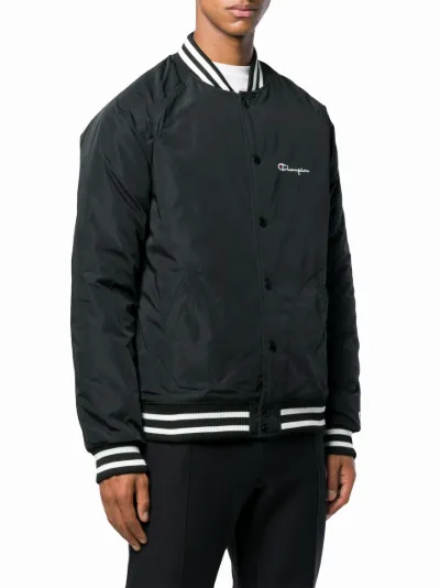 Champion satin bomber clearance jacket